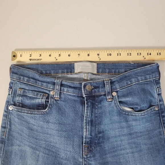 EVERLANE Mid-Rise Medium Wash Denim Jeans 28 - Picture 11 of 14